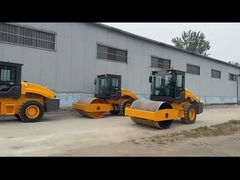 Vollhydraulische 6 Tonnen Stahlwalze Standardstraßenbreite 1600 mm