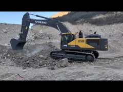 Gebrauchte Baggermaschine Volvo Digger EC500 Bagger für Architektur
