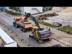 Gebrauchte Volvo EC350DL Baggermaschine zum Verkauf